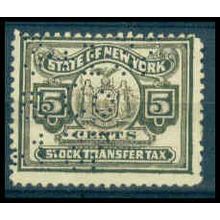 Used Revenue 5c N.Y. Stock Transfer Average Plus WA2855