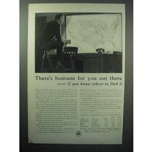 1933 Bell Telephone Ad - There's Business Out There