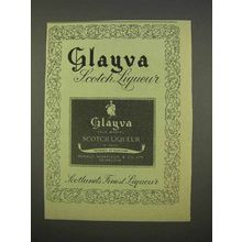 1955 Glayva Scotch Liqueur Ad!