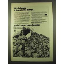 1975 Tinplate Producers Ad - Down in the Dumps