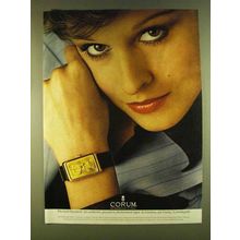 1980 Corum Swiss Ingot Watch Ad - The Gold Standard