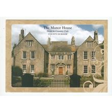 The Manor House Hotel & Country Club West Auckland Postcard Co Durham