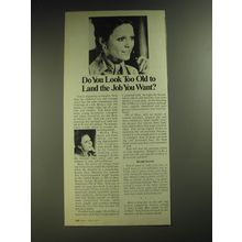 1974 Oil of Olay Ad - Do you look too old to land the job you want?