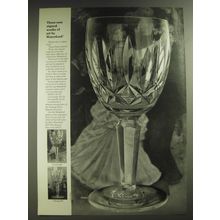 1974 Waterford Crystal Ad - Glengarriff, Comeragh, Kildare