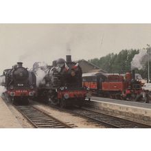 Provins CFTA SNCF Train 140 C 231 at Gare De Provins French Postcard