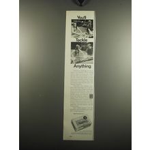 1971 Tampax Tampons Ad - You'll tackle anything