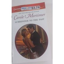 surrender to the past by carole mortimer paperback fiction novel