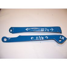 MOPAR SMALL BLOCK TRANSMISSION SUPPORT BRACKETS OEM 10 1/4" 11 3/8"
