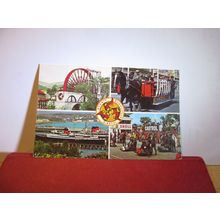 multiview, THE ISLE OF MAN, (Island). used postcard by NPO 1967 pm =