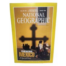 National Geographic Magazine August 1996 Mexico - Vintage Collectable ...r