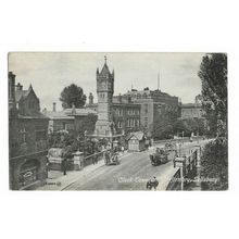 Clock Tower And \infirmary, Salisbury, Wiltshire, Postcard.