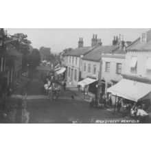 Thomas Pierce Horse Saddlery Blacksmith High Street Henfield Sussex Postcard