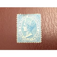 ICOLLECTZONE British Honduras 4 VF hinged small thin