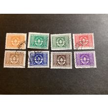 ICOLLECTZONE Yugoslavia O1-8 F/VF used complete set