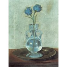Salvador Dali - Vase of Cornflowers 1959 Poster Canvas Movie Film Print A0 A1 A2