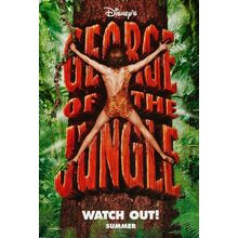 George Of The Jungle (1997)_1 Movie Film Poster Canvas iconic design