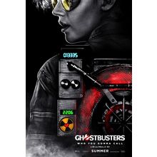 Ghostbusters (2016)_1 Movie Film Poster Canvas iconic design
