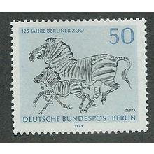 BERLIN - 1969 50pf U/M '125TH ANN OF BERLIN ZOO' (EX M/S) (EBID42-421)