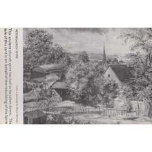Peterchurch Church Restoration Hereford Rebuild Of Spire Fund Raising Postcard