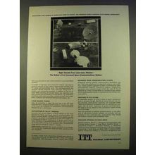 1963 ITT Federal Laboratories Ad - Space Communications
