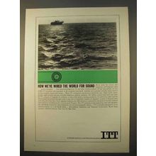 1963 ITT Communications Ad - Wired the World for Sound