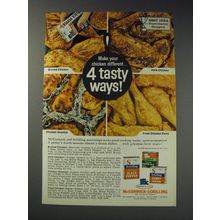 1963 McCormick-Schilling Spices Ad - Make your chicken differentÉ 4 tasty ways!