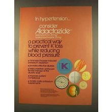 1977 Aldactazide Medicine Ad - In Hypertension