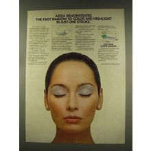 1977 Prince Matchabelli Aziza Two-Tone Lustre Shadow Ad
