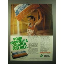 1980 Diamond Shamrock Dacotherm Attic Insulation ad - Pour Yourself