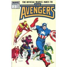 Avengers: Official Marvel Index (Vol 1) # 001 FN+ ORIG US COMICS