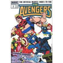 Avengers: Official Marvel Index (Vol 1) # 004 VFN MODERN AGE COMICS