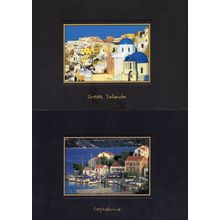 Cephalonia 2x Greek Islands Postcard s