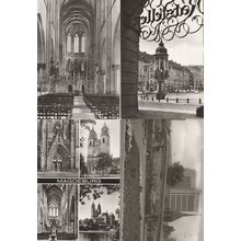 Magdeburg Germany Promenade 4x Real Photo Old Postcard s