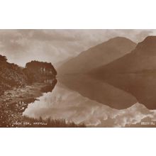 Loch Eck Argyll Real Photo MINT Scottish Postcard
