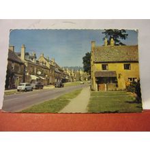 BROADWAY WORCESTERSHIRE , used vintage postcard Colourmaster 1964 pm /