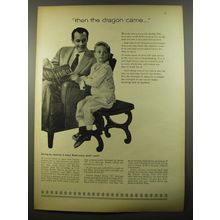 1954 U.S. Savings Bonds Ad - Then the dragon came