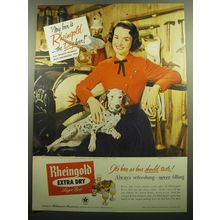 1957 Rheingold Beer Advertisement - Margie McNally - My Beer