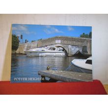 POTTER HEIGHAM BRIDGE, NORFOLK BROADS unused postcard by J. Salmon =