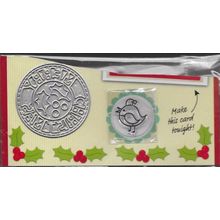 Christmas Die & Stamp Set. Die Cutting Cardmaking Scrapbooking Crafts