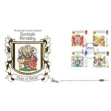 Duke Of Atholl Scottish Scotland Heraldry 1987 Hand Signed FDC