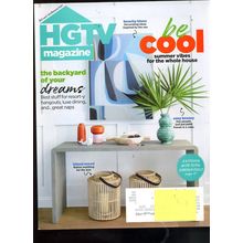 HGTV Magazine July/Aug 2021 "BE COOL, SUMMER VIBES FOR THE WHOLE HOUSE" NEW