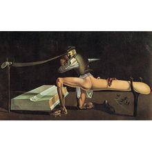 Salvador Dali - The enigma of Wilem Tel 1933 Poster Canvas Movie Film Print A0 A