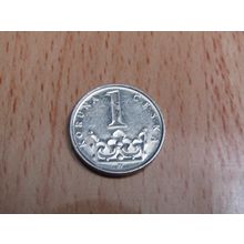 Czechoslovakia Ceska 2014 1 Korun Coin