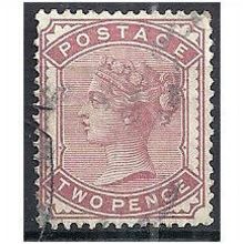 1880 SG168 2d Pale Rose Fine Used. .