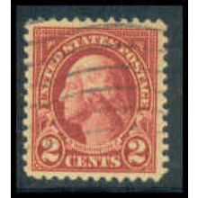 Used 554 2c George Washington Almost Very Fine M09137