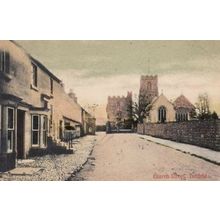 Tanfield Church Street Postcard