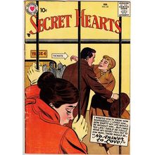 SECRET HEARTS # 45 (1958)