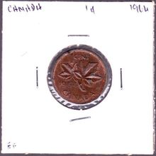 1964 Canada 1 Cent Coin