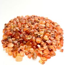 Carnelian | Tumbled Chips | 1lb | 4-7mm | India[ ]