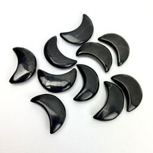 Shungite Crescent Moon | 29mm[ ]